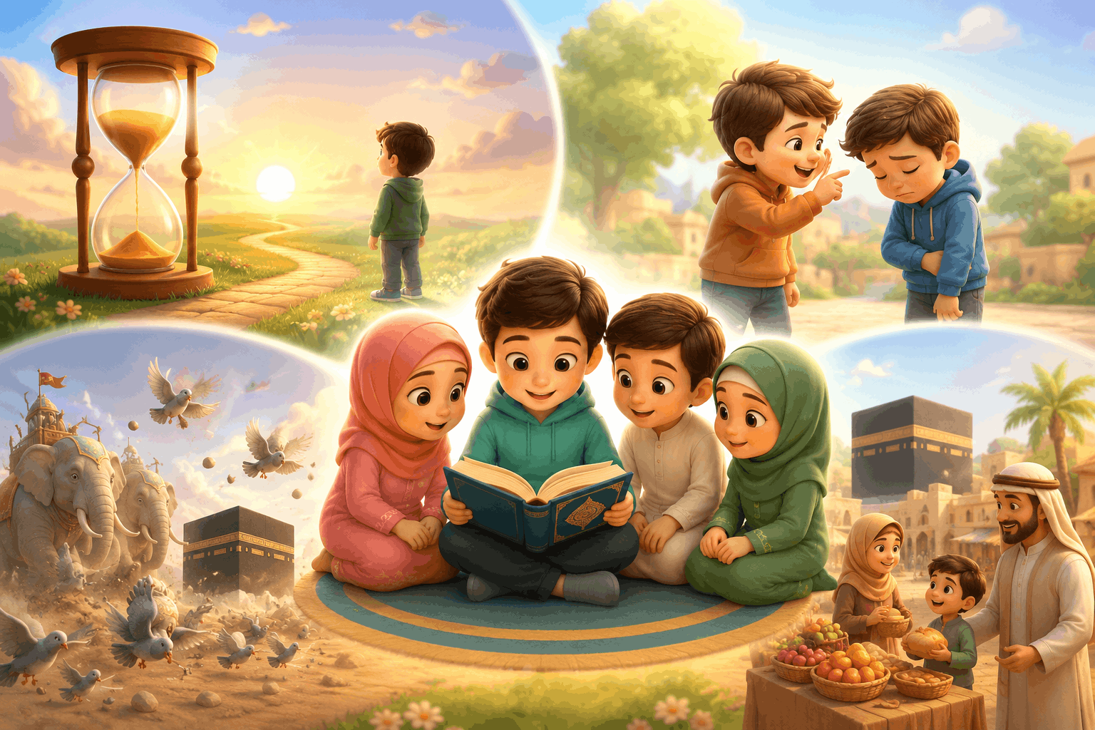 روز ۴: سوره‌های عصر، همزه، فیل و قریش
