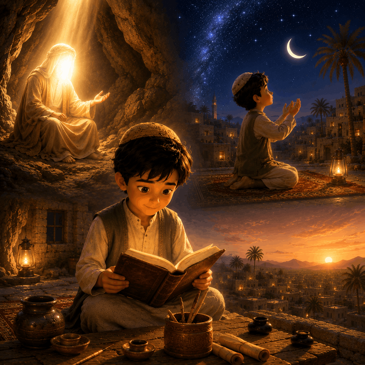 روز ۹: سوره قدر + علق (آیات ۱ تا ۸)
